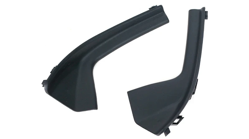 1 par 66895ed50a 66894ed500 limpador de pára-brisa dianteiro guarnição lateral capa defletor de água placa de capô para nissan tiida 2006-2010 lhd