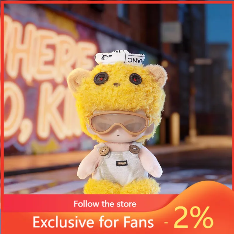 Original NICK Silent Beast Series Blind Box SJD Doll Keychain Collectible Desktop Ornament Display Art Toy Set Girl Boys Gift