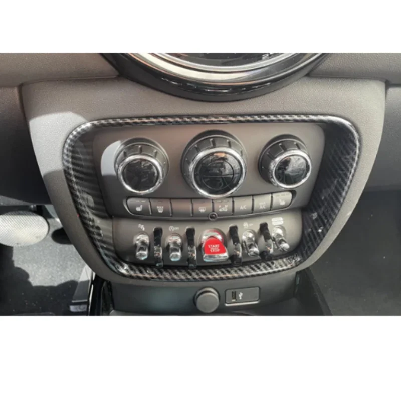 

For BMW MINI 2021-2023 Car Air Conditioner Adjust Switch Panel Decoration Frame Trim Styling Interior Auto Molding Accessorie
