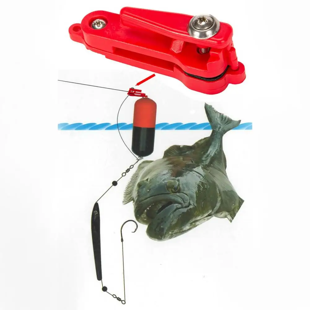 Fishing Clip Easy Installation Adjustable Release Clip Line Fishing Clip with Hanging Ring Heavy Tension Snap Release Clip