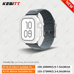 New Kebitt En Mer Bleu Nuit Single Tour Iwatch Band For Apple Watch Ultra 3 2 Series 1110 9 8 7 6 5 4 SE 3 Strap 46MM 45 49MM
