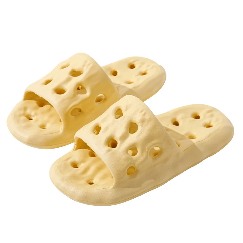 New Arrival Bathroom Slippers Non Slip EVA Shower Slides Summer Beach Sandals for Women Suitable hole Indoor and Outdoor