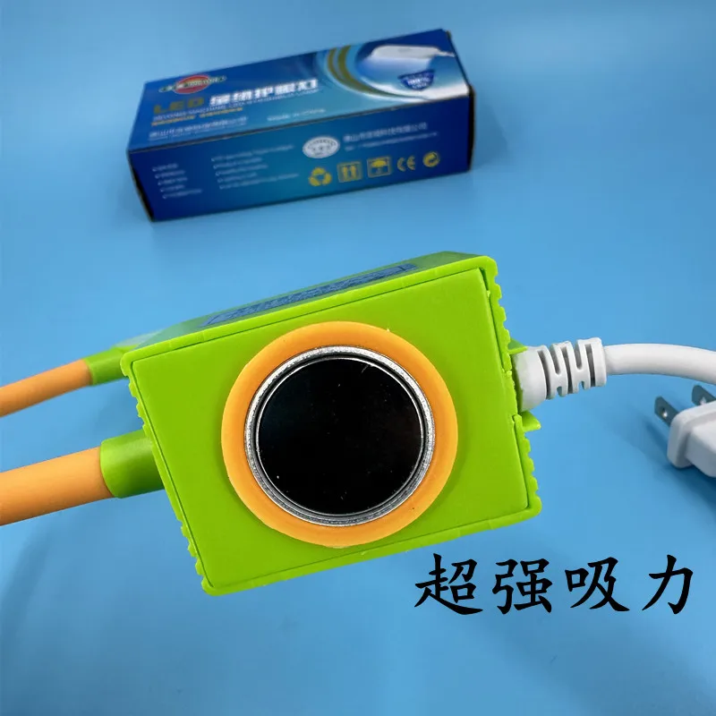 جينغتون الملابس ضوء العين Led ماكينة خياطة Lockstitch المغناطيس مصنع الأحذية غير مرئية الأرجواني الأبيض الضوء لونين ضوء السيارة