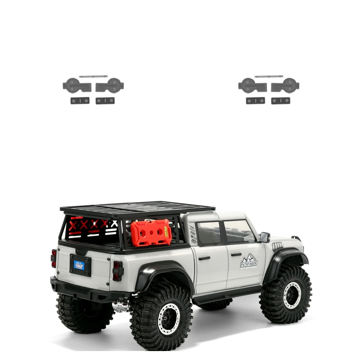 

Аксессуары RGT R86765 Комплект освещения для EX86130 EX86150 1/10/10 RC 4WD Имитация электрического пульта дистанционного управления Модель автомобиля
