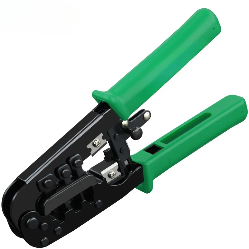

Taiwan multi-function mesh pliers household ratchet network pliers network crystal head crimping crimping pliers