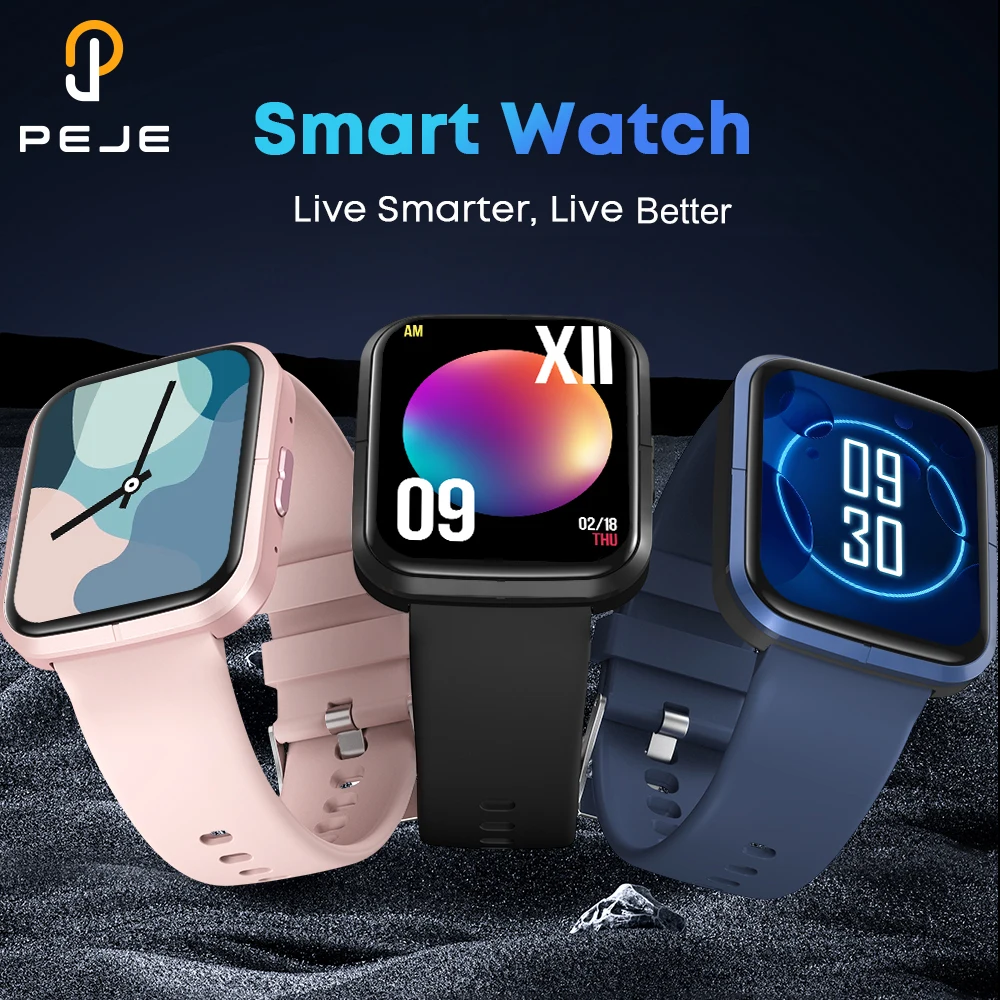 남녀공용 PEJE 다기능 스마트워치 프리미엄 빌드 -  - Smartwatch Premium Watches For Women 리뷰 및 가격