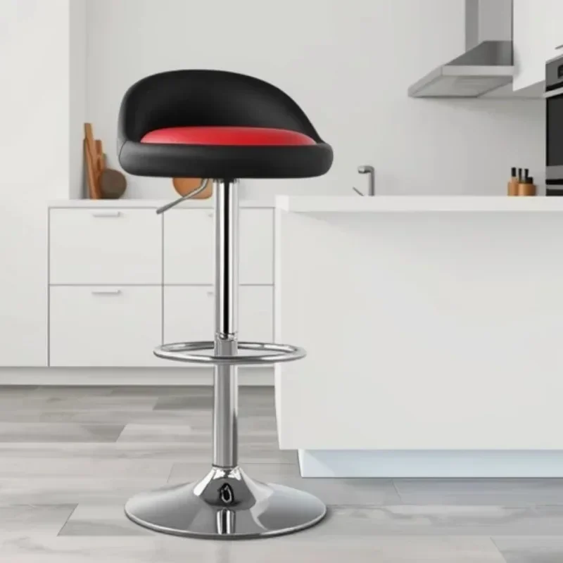 Internet celebrity Bar chair lift high stool bar high chair backrest stool home bar chair solid