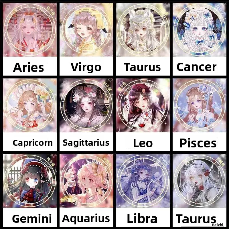 

Набор для алмазной вышивки для девочек: Набор для творчества своими руками, детские креативные наклейки, дизайн знаков зодиака, высокая эстетическая ценность