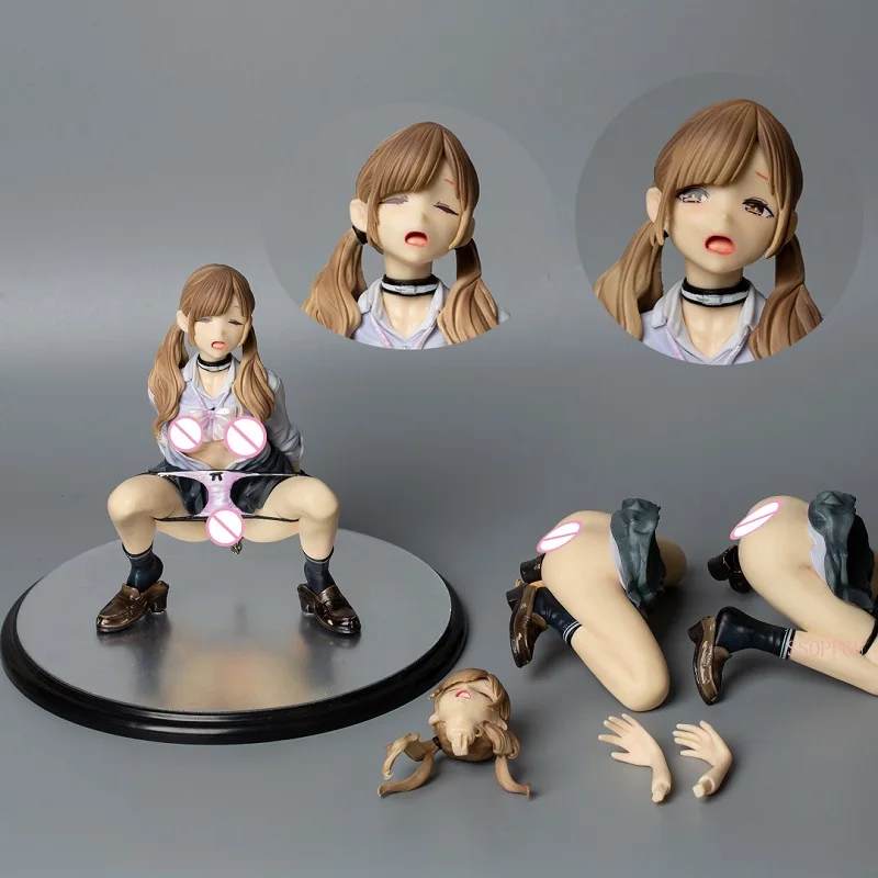 Native Magic Bullets Squatting M～Histoire d’M～Ade-Sugata 1/6 PVC Figurka Akcji Anime Sexy Girl Kolekcja Model Zabawki dla Dorosłych