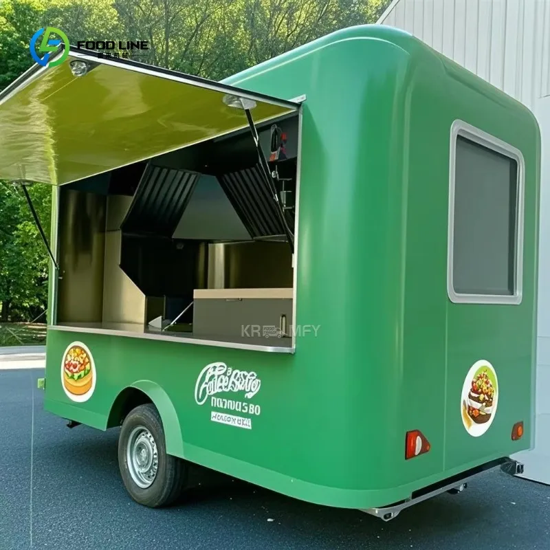 

Catering Mobile Trucks Australian Standard Fully Equipped BBQ Food Trailers