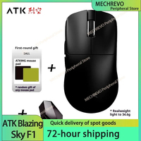 ATK Blazing Sky F1 Extreme Mouse Liekong F1 Double 8K PAW3950 FPS Wireless Game Mouse Lightweight Low Delay Pc Gamer Gifts