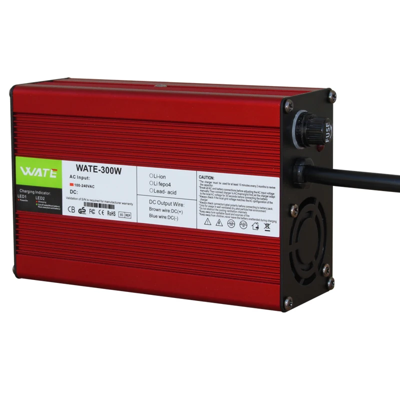 42V 5A Charger Smart Aluminum Shell Is Suitable For Lithium Ion Battery 10S 36V