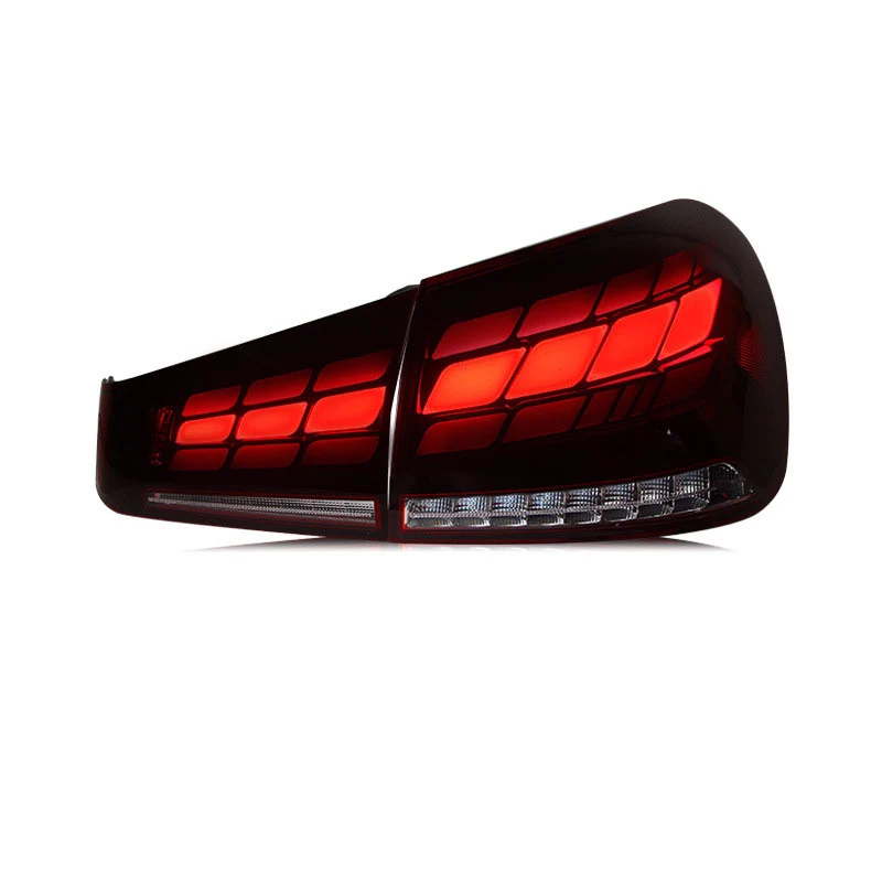 2019-2022 W177 Dragon Scale LED Tail Light Assembly, Sequential Flow Turn Signal Brake Rear Lamp