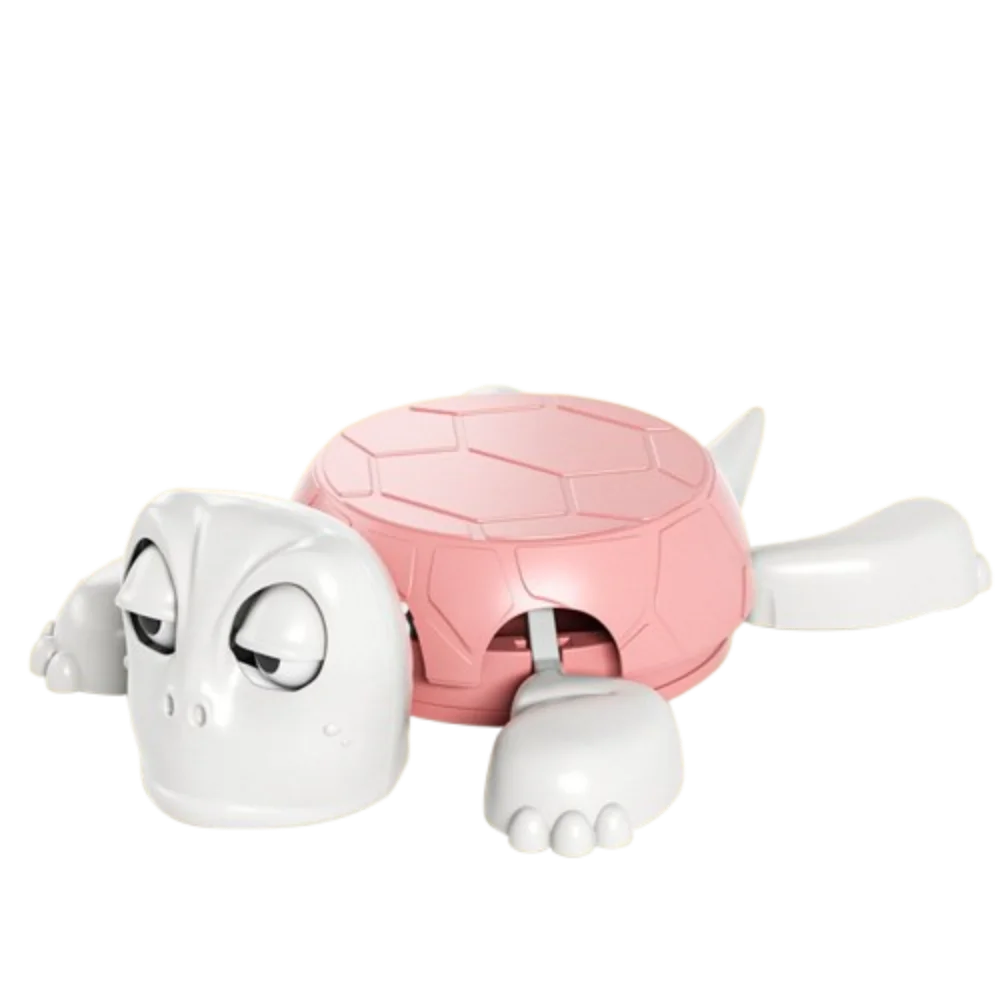 

DIY Assembly Panicked Turtle Coaster Press Frightened Turtle Turtle Cup Pad Quirky Toys Mug Holder ABS DIY Turtle Base Cup Mat