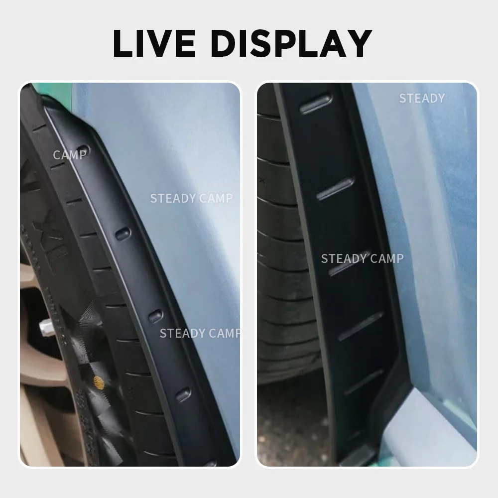 Mudguards for Geely ZEEKR 001 EV 2024 2025 Accessories Mud Flaps Anti-splash Guards Fender Front Rear Wheel Car Stying