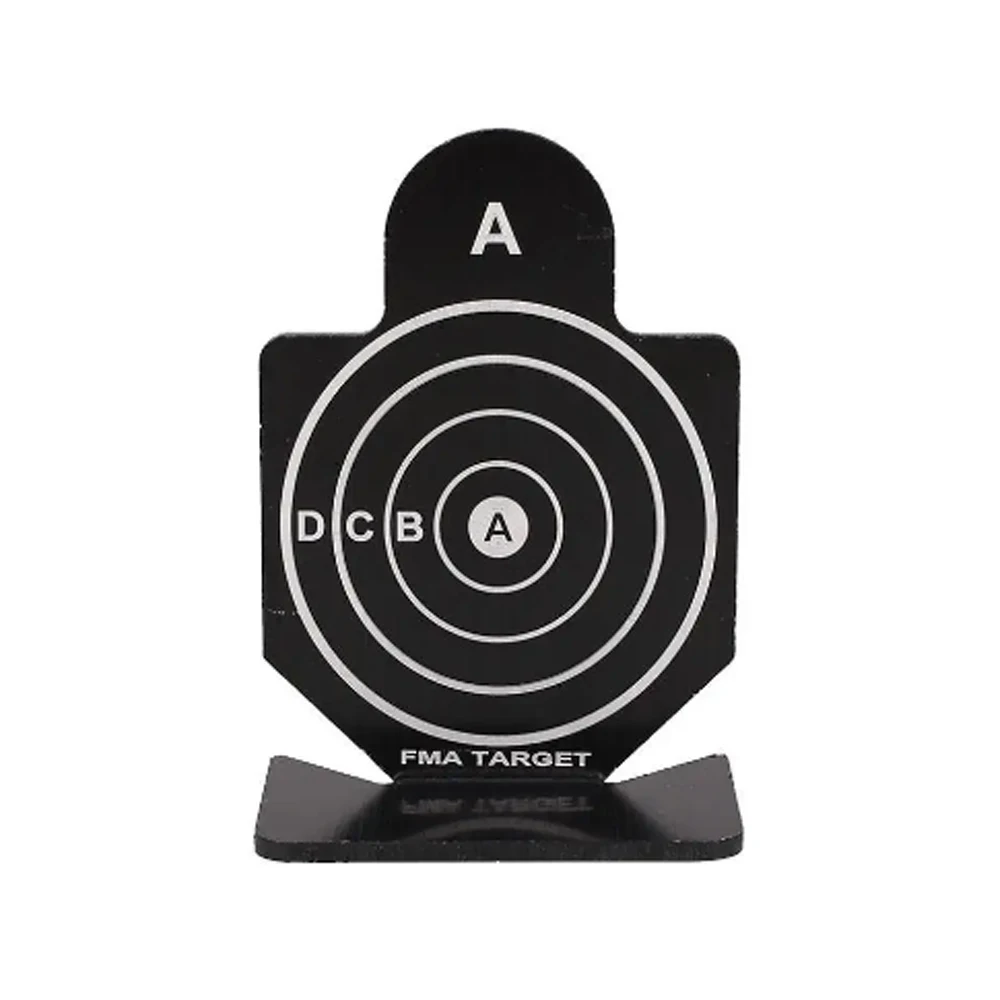 Outdoor Hunting Training Target 3pcs or 6pcs 6x4.4x2.5cm Airsoft Paintball Shooting Aluminum Alloy Target