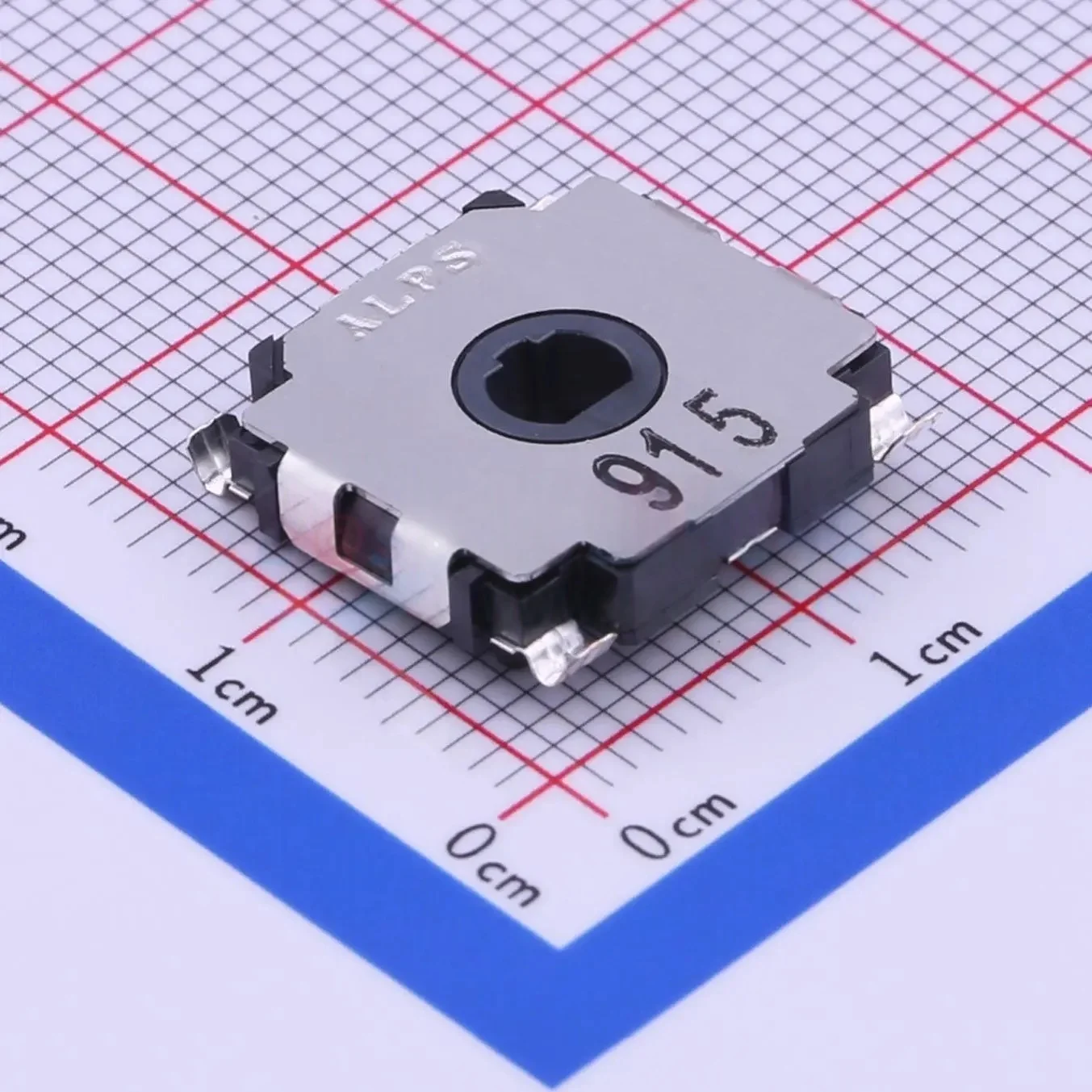 5Pcs/Lot Rdc803101A Alps Original Genuine 360 Degree Rotary Switch Industrial Mobile Position Sensor Smd-4P 15*16