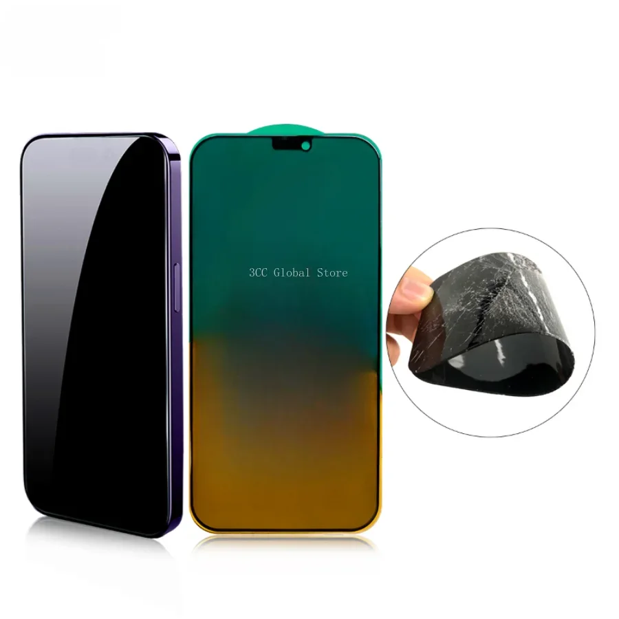 2PCS Premium Privacy Screen Protector for Iphone 14 13 15 12 11Pro Max MINI Anti Glare ON IPhone X XS XR 78 14 15 Plus Low Price