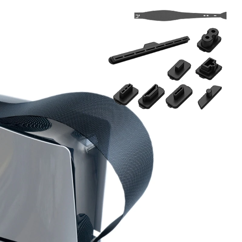 Tay Cầm Chống Bụi Chống Bụi Cắm Cho P5 Ổ Đĩa Quang Phiên Bản Kỹ Thuật Số Trang Sức Giọt