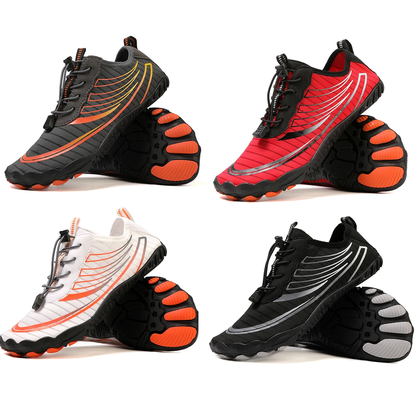 Summer Barefoot Aqua Shoes for Beach Swimming Fishing Water Sports Outdoor Canyoning Wading Toning Yoga Fitness Unisex