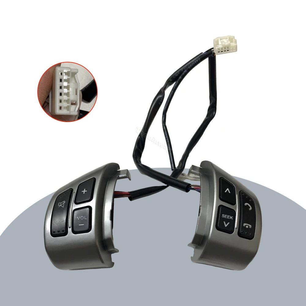 عجلة القيادة التبديل متعددة الوظائف حجم الصوت الهاتف وسائل الإعلام زر التحكم لسوزوكي سويفت SX4 216 ألتو 2009 اكسسوارات السيارات #6