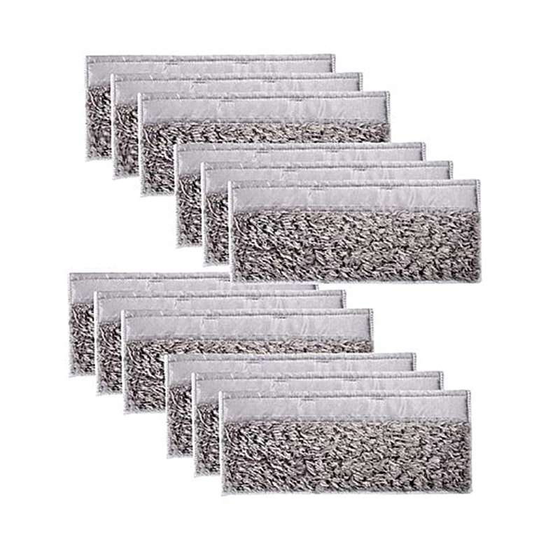 6/12x ممسحة خرقة ل M6 الروبوتية المكانس الكهربائية استبدال ممسحة مبللة جافة خرقة دروبشيبينغ