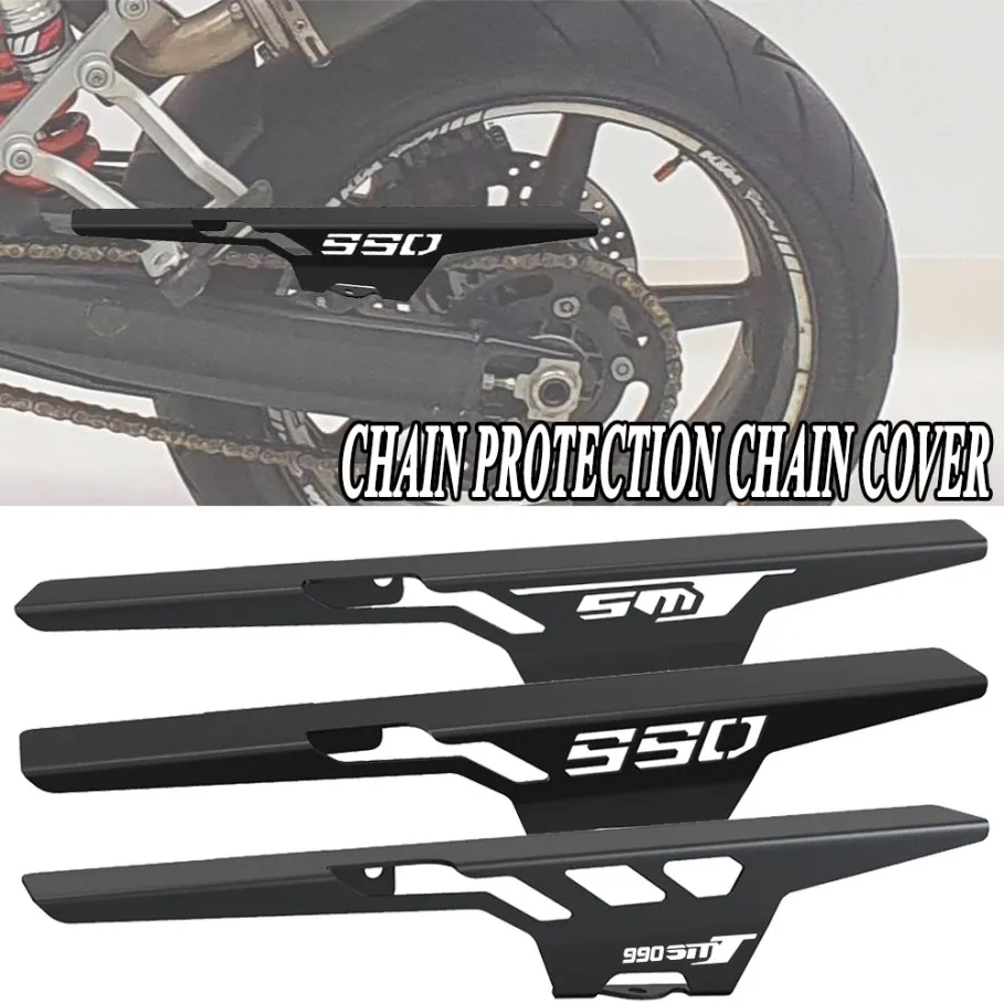 

Motorcycle For 990 SMT LC8 Supermoto 990SMT 990 SMT Supermoto 2009-2014 2013 2012 2011 2010 Chain Guard Cover Sprocket Protector