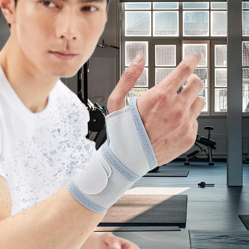 

Wrist Sweat Bands Tennis Wristbands Wrist Protector Breathable Fitness Sleeve Sweatband Bracer For Football Yoga Running