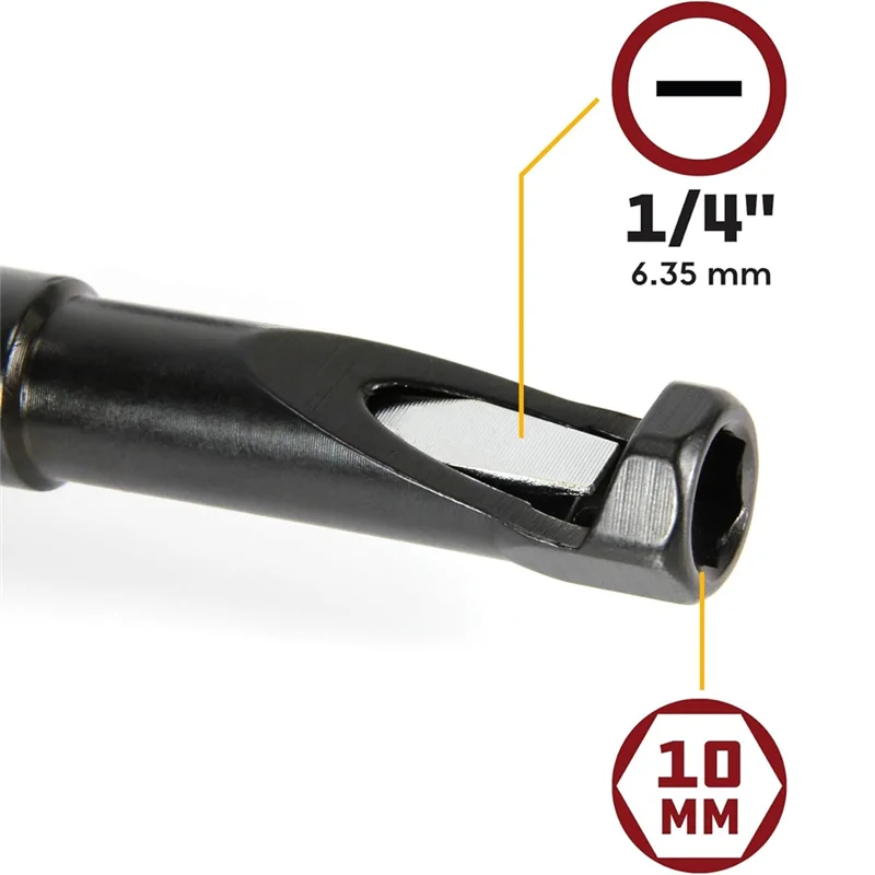 

A85E-Jam Nut Valve Adjustment Tool For Valve Clearance Adjustment And Valve Lapping Guiding Removal Tool Slotted Valve Adjusting