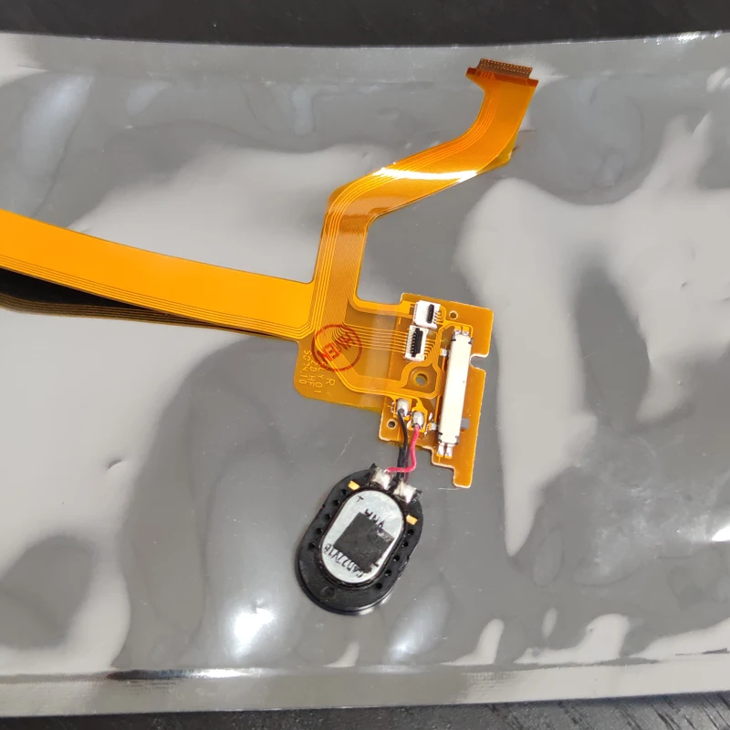 Original Dismantled Built-in Speaker Volume Control Top Flex Ribbon Cable With Speakers for Nintend New 3DS LL/XL Console