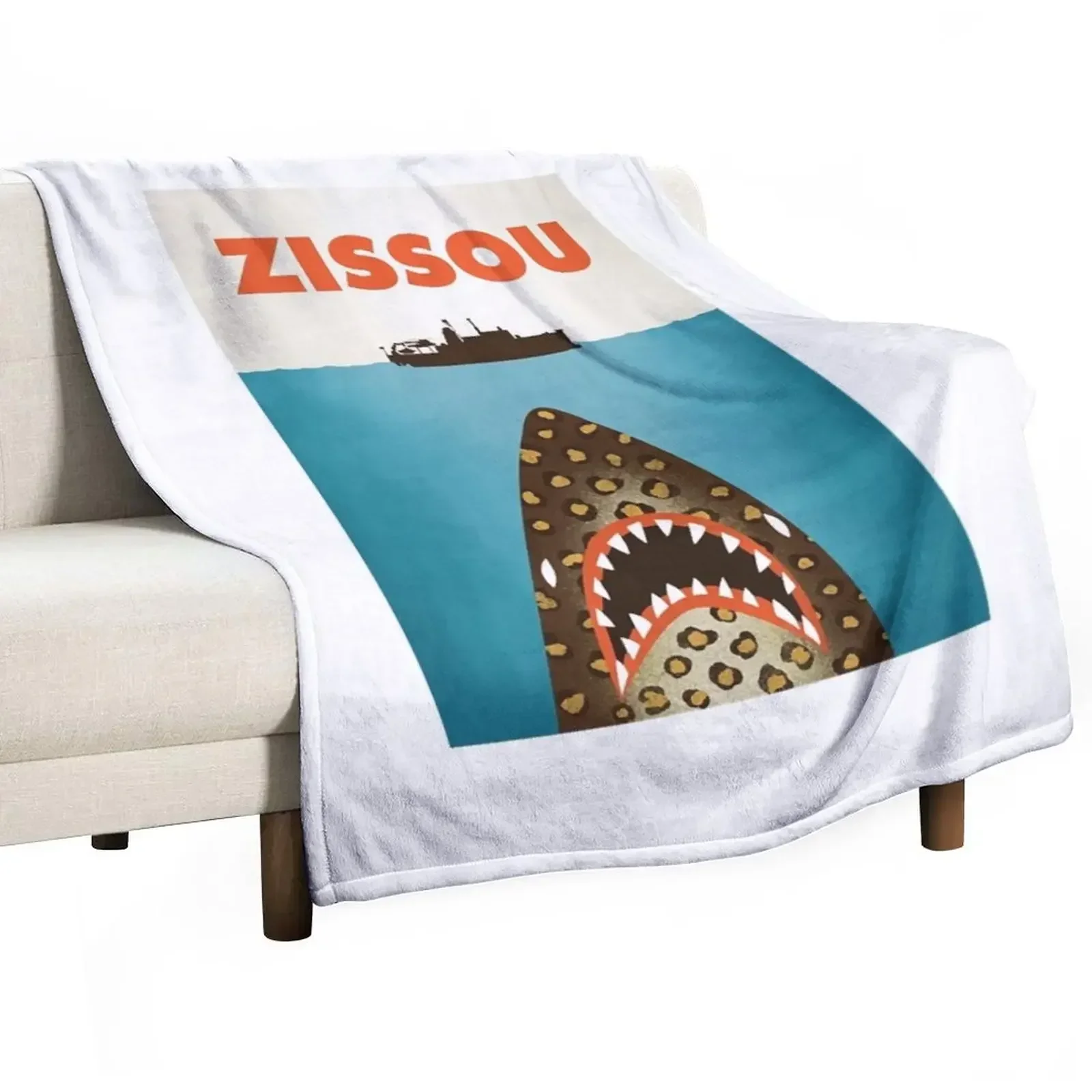 Zissou Throw Blanket Sleeping Bag Furry Blankets