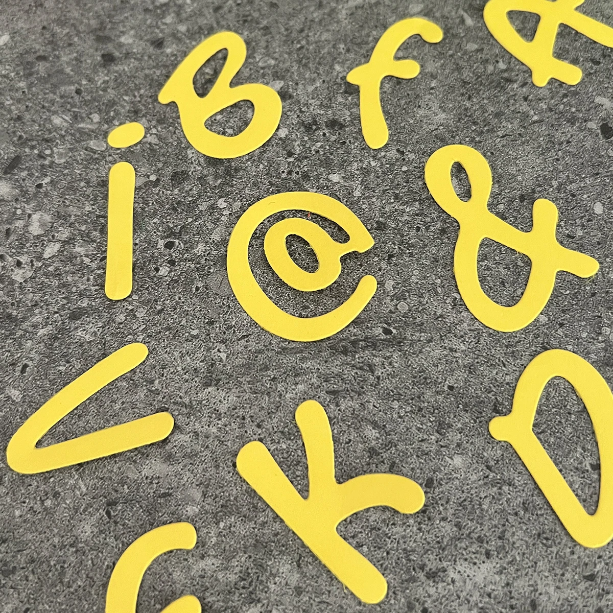 New Arrival English Letter Alphabet Metal Cutting Dies for Scrapbooking Card DIY Making Photo Album Words Stencil