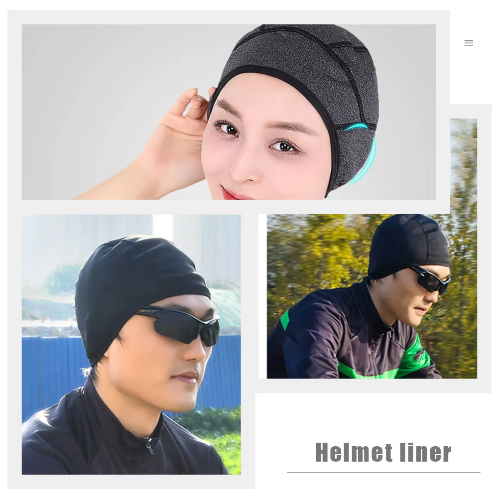 

1Pc Warm Liner Soft Breathable Inner Hat for Cycling Motorbike Snowboard Skateboard Riding Comfort Protector