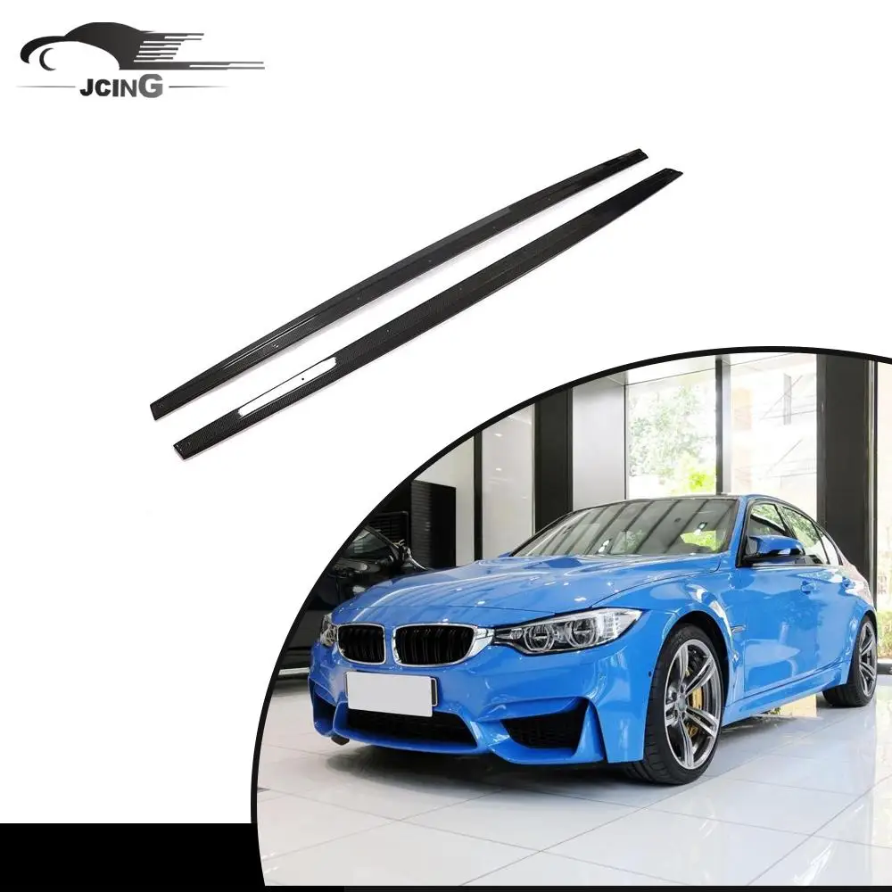 

Carbon Fiber Side Skirts Extension Lip for BMW F80 M3 Sedan 4-Door 14-19