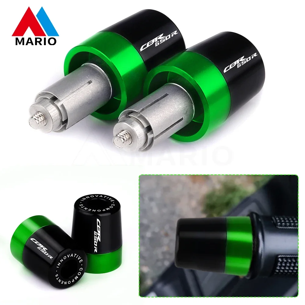 

For Honda CB1000R CBF CBR CBR650R Motorcycle Accessories CNC Aluminum Handlebar Grips Cover Handle Bar Cap End Plugs