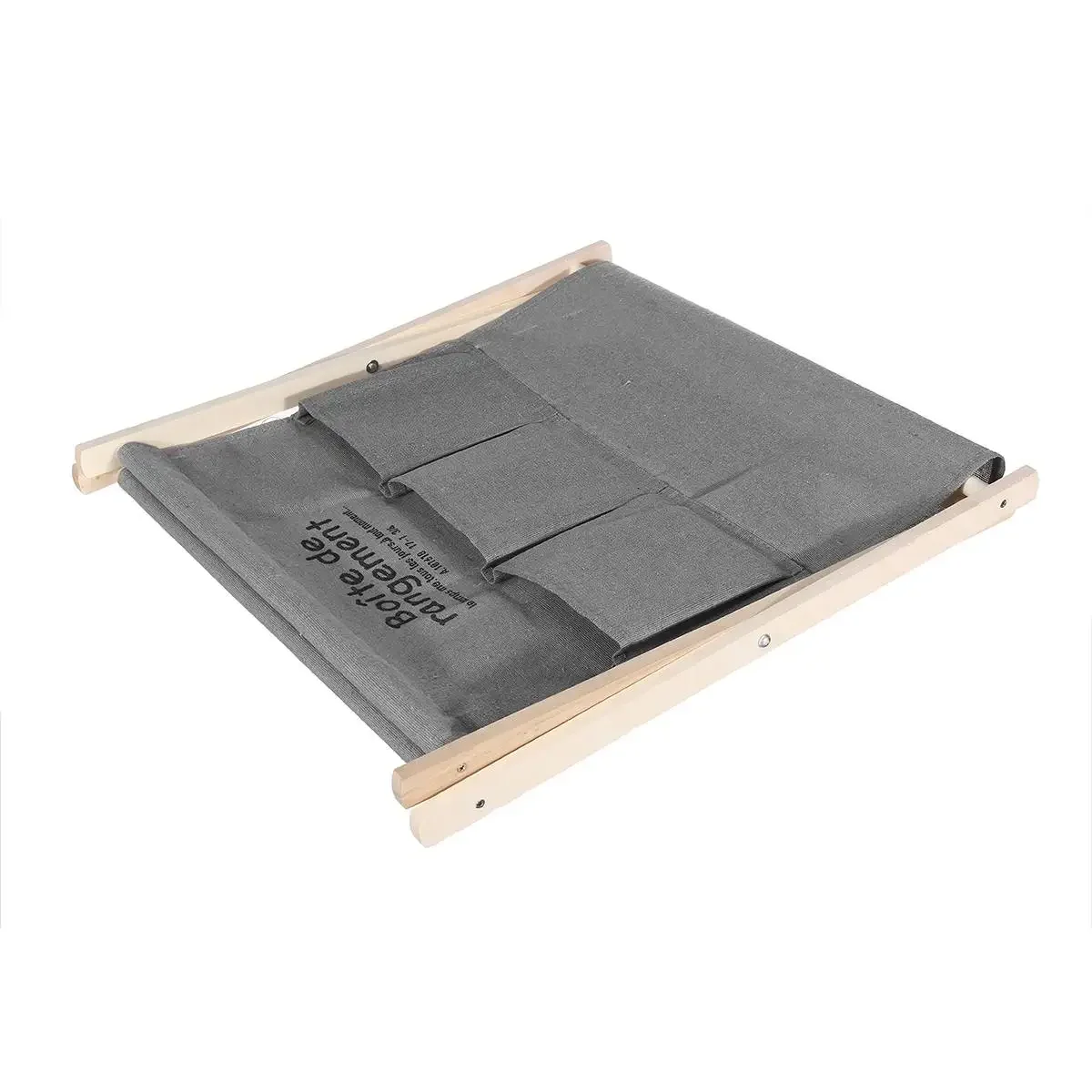 Foldable Magazine Book Basket X-shape Collapsible Printed Organizer 1 Grid Home Laundry Hamper Sorter Laundry Clothes Basket