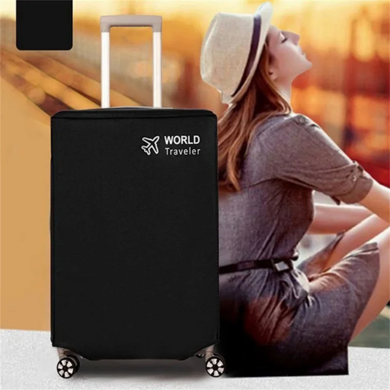 

20/24/26/28/30inch Dustproof Trolley Suitcase Wear-resistant Anti-scratch Luggage Protector Cover Non-woven Luggage Cover