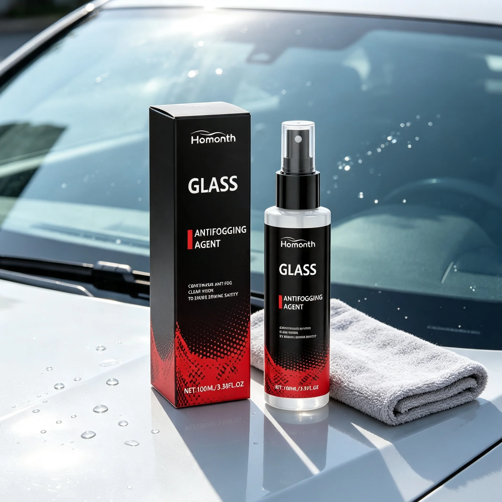 Portable Nano Anti Fog Coating Spray Automobile Windshield Demister Anti Mist Agent For Car Truck SUV Motorcycle Glasses Goggles