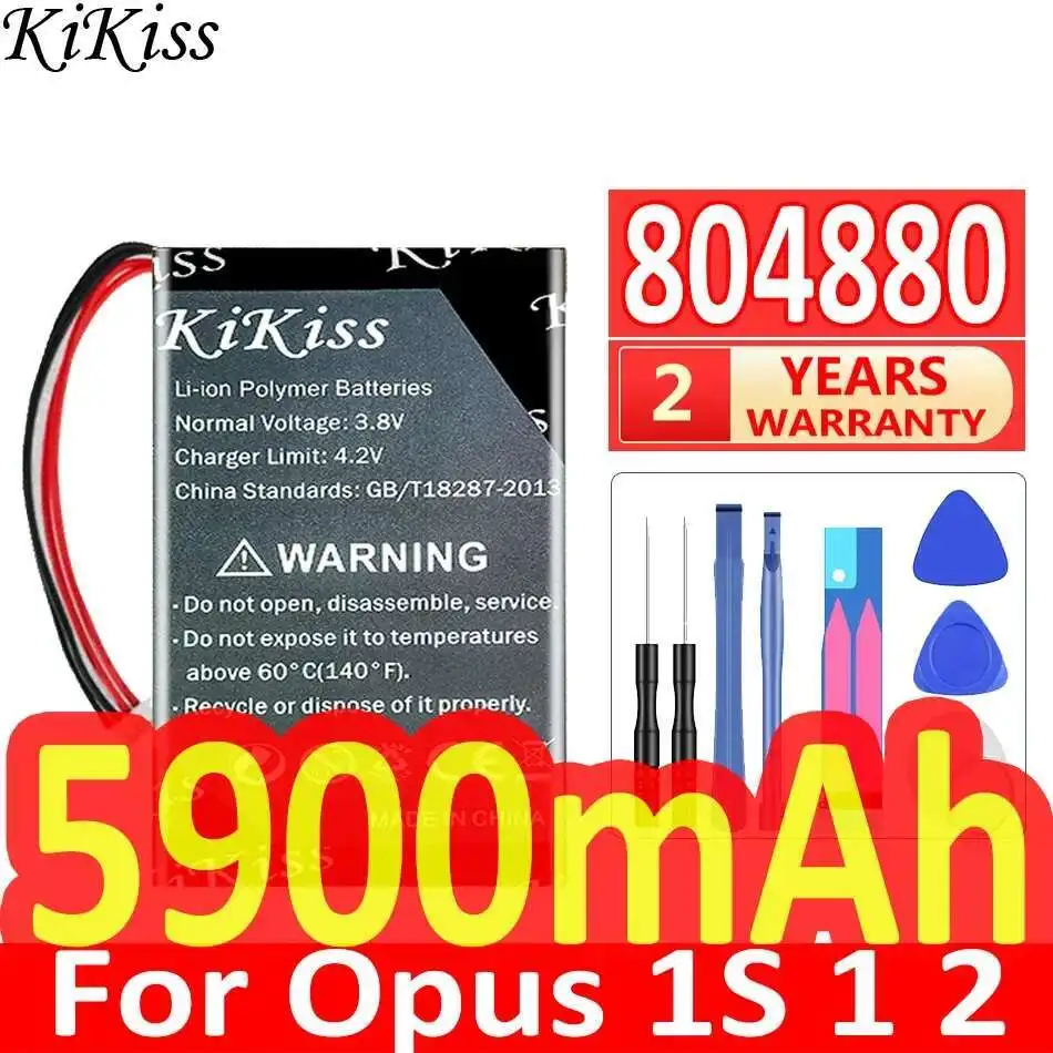 

5900mAh For Opus 1S 1 2 For Opus1 Opus2 Opus1S 804880 Long-Lasting Performance E-Book Reader Battery
