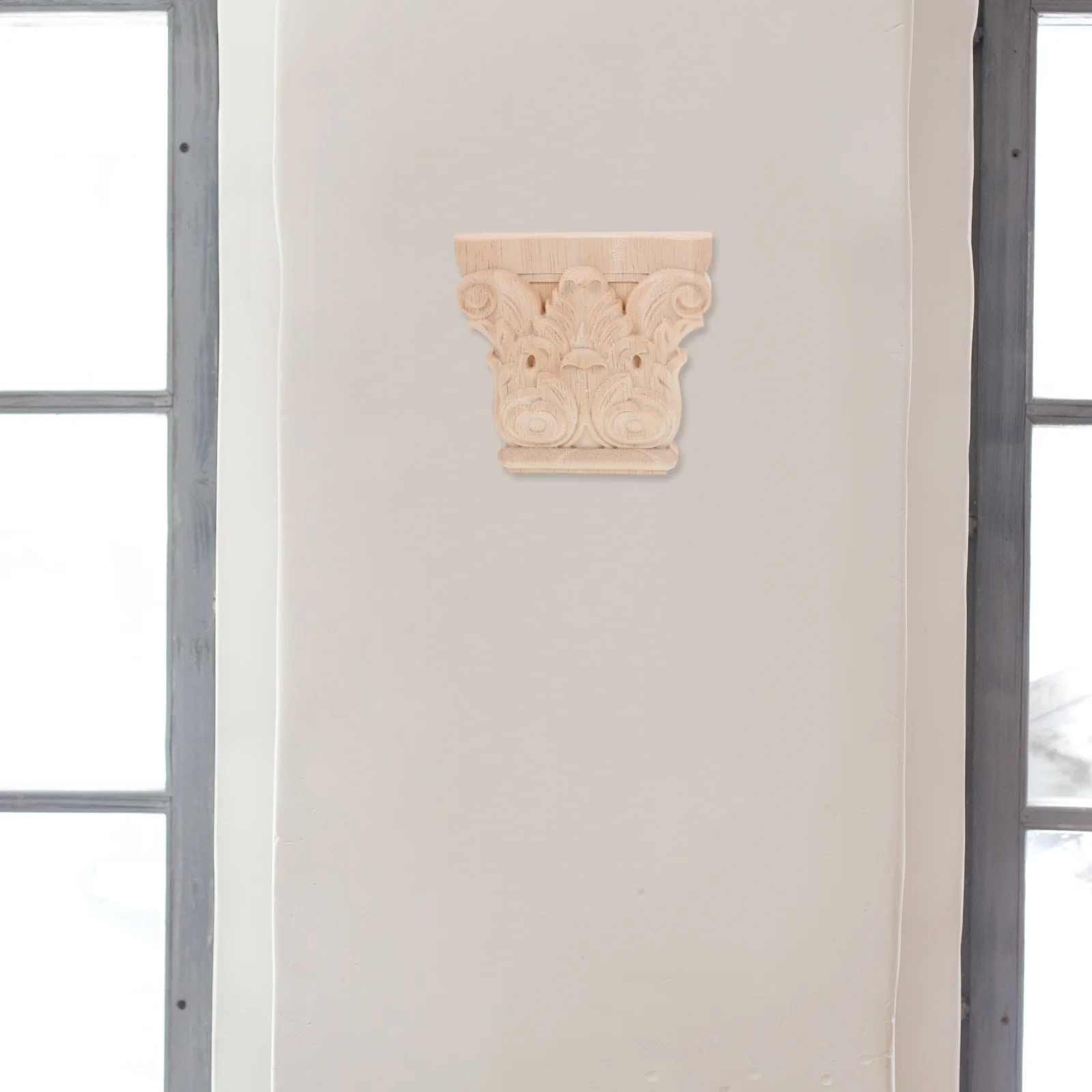 

Wooden Corbels Decorative Carving European Style Home Corner Wall Bracket For Ceiling Garden Decor Wood Appliques Trim