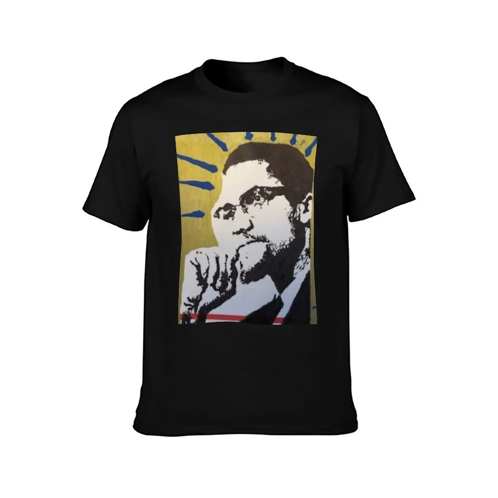 Malcolm X T-Shirt funny t shirts dark humor T-Shirt