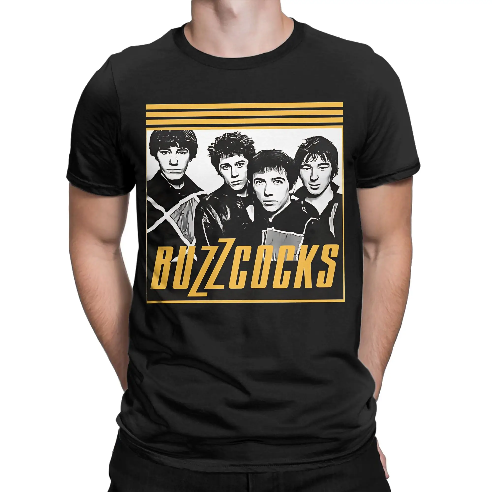 Classic everyone Funny 100% Cotton T-Shirt Buzzcocks Tees Tops For Men
