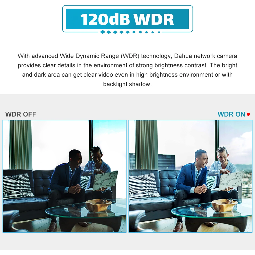 Imagem -04 - Dahua Original Ipc-hfw1439tl1-a-il 4mp Entrada Inteligente Dupla Luz Bala Fixa Poe Câmera de Rede Detecção Humana Microfone Embutido