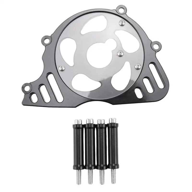 M46K-Left Side Chain Guard Cover Sprocket Protection For Kawasaki Engine Sprocket Protection