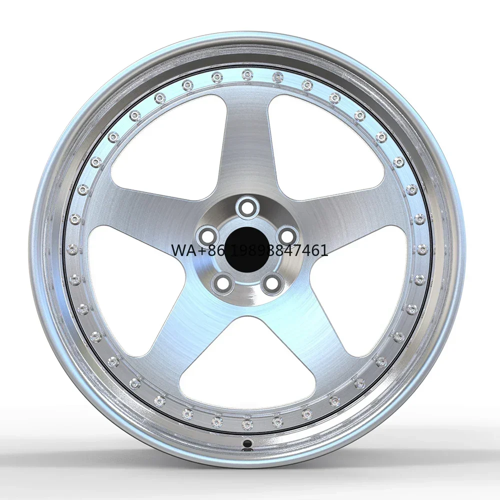 

Two-piece Forged Car Alloy Wheels From 18 20 22 24 Inch OEM Passenger Car Wheels 20 5x108 for Ferrari F430