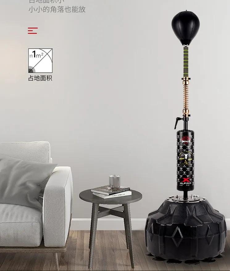 Custom Logo Fitness Free Standing Kick Boxing Training Punching Boxing Speed Ball Adjustable Freestanding