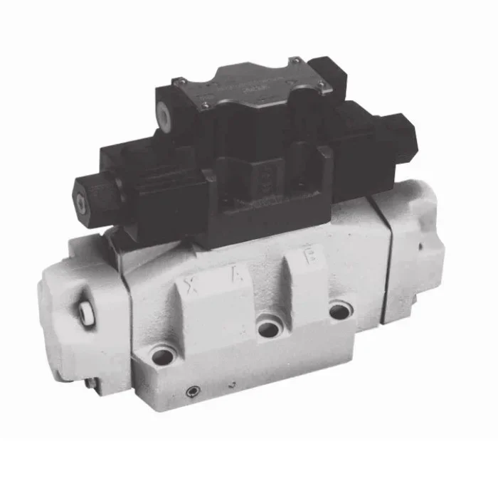 Hot sales Kawasaki DEH of DEH16P,DEH22P,DEH32P solenoid controlled pilot operated directional valve,hydraulic valve