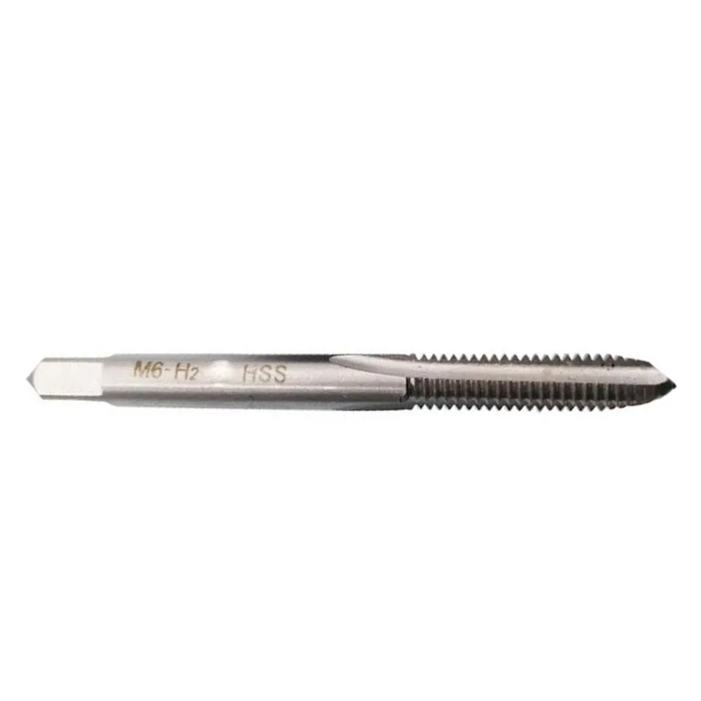2PCS M6 X 1mm HSS Tap And Die Set Metric Right Hand Thread Tool For Steel Zinc Alloy Unalloyed Metal Working Hand Tools Kit