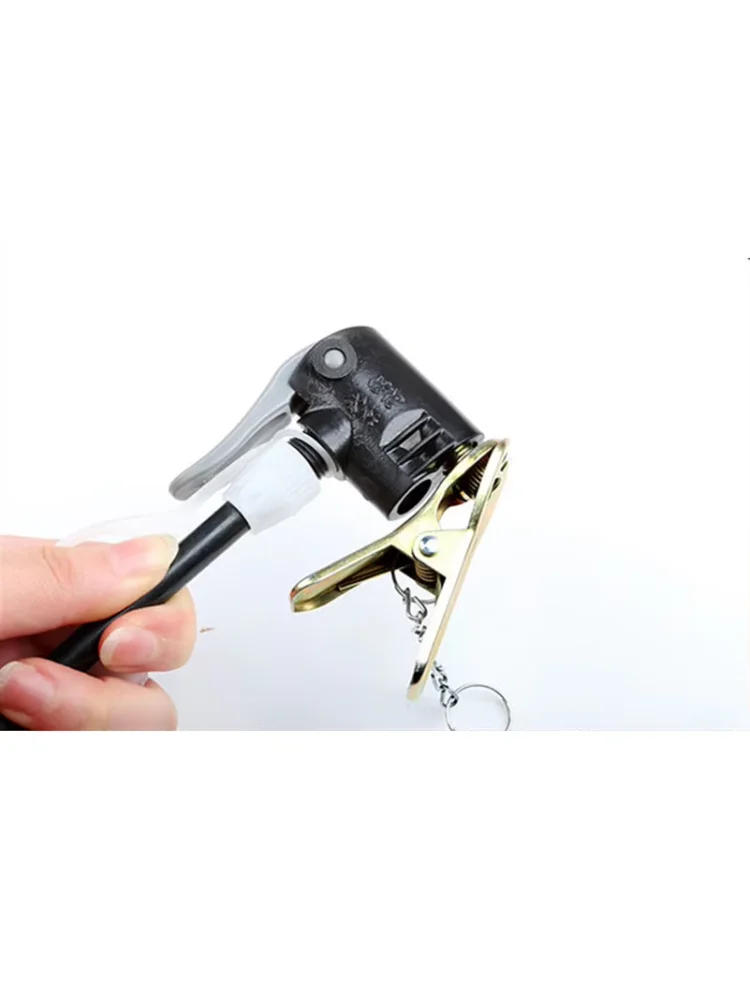 WEST BIKING Tire Air Chuck Tire Inflator Nozzle Inflatable Bike Tire Adapter Mountain Bike Connector