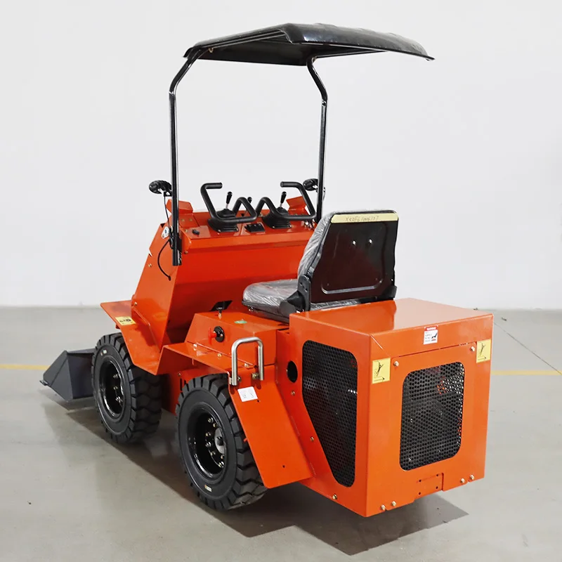 Custom-designed Mini Skid Steer Loader with a CE-certified Engine Suitable for Personal and Construction use